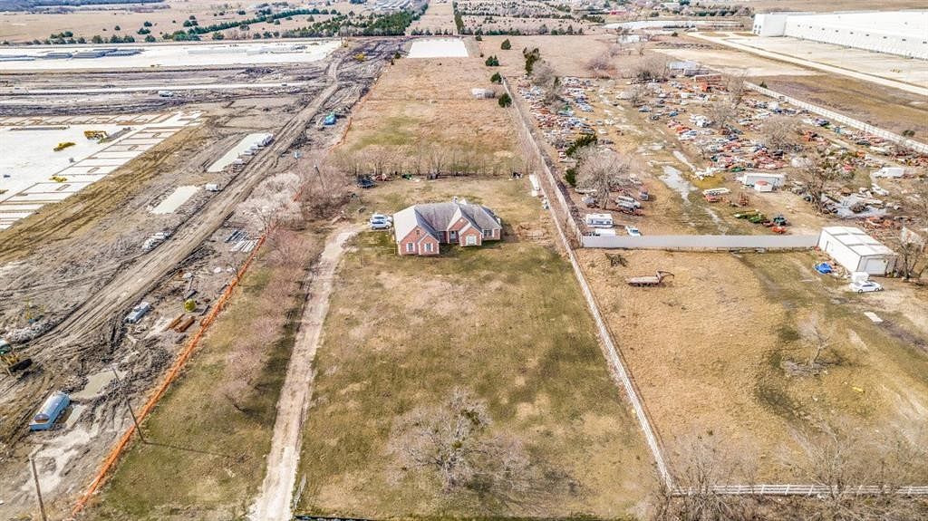 5 Acres of Residential Land with Home for Sale in Forney, Texas
