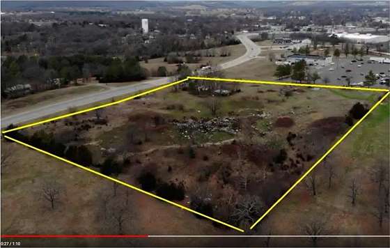 8.6 Acres of Commercial Land for Sale in Stilwell, Oklahoma
