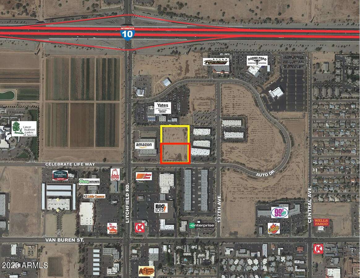 4.5 Acres of Land for Sale in Goodyear, Arizona