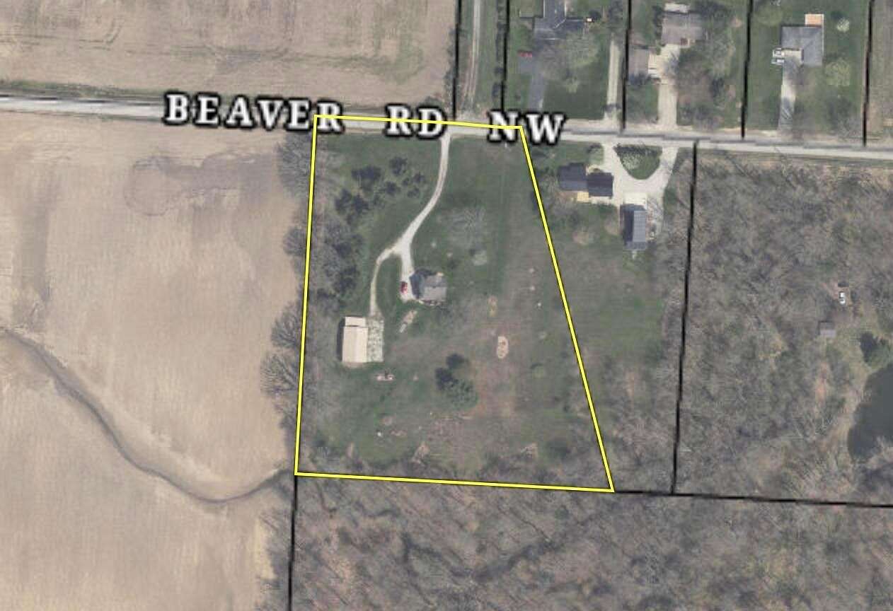4 Acres of Residential Land with Home for Sale in Johnstown, Ohio