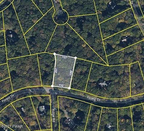 0.57 Acres of Residential Land for Sale in Lords Valley, Pennsylvania