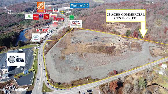 25.98 Acres of Commercial Land for Sale in Honesdale, Pennsylvania