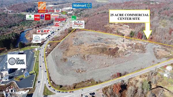 26 Acres of Commercial Land for Sale in Honesdale, Pennsylvania