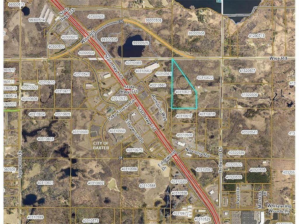 13 Acres of Commercial Land for Sale in Baxter, Minnesota