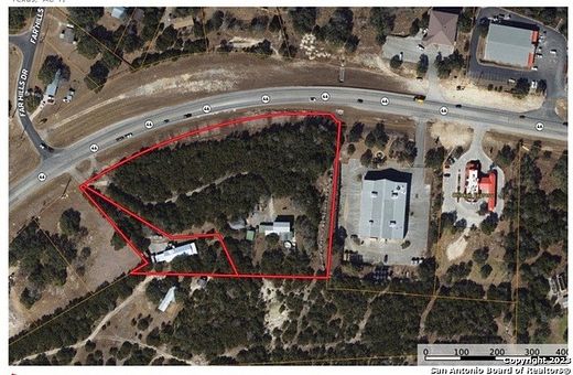 4.993 Acres of Improved Commercial Land for Sale in Spring Branch, Texas