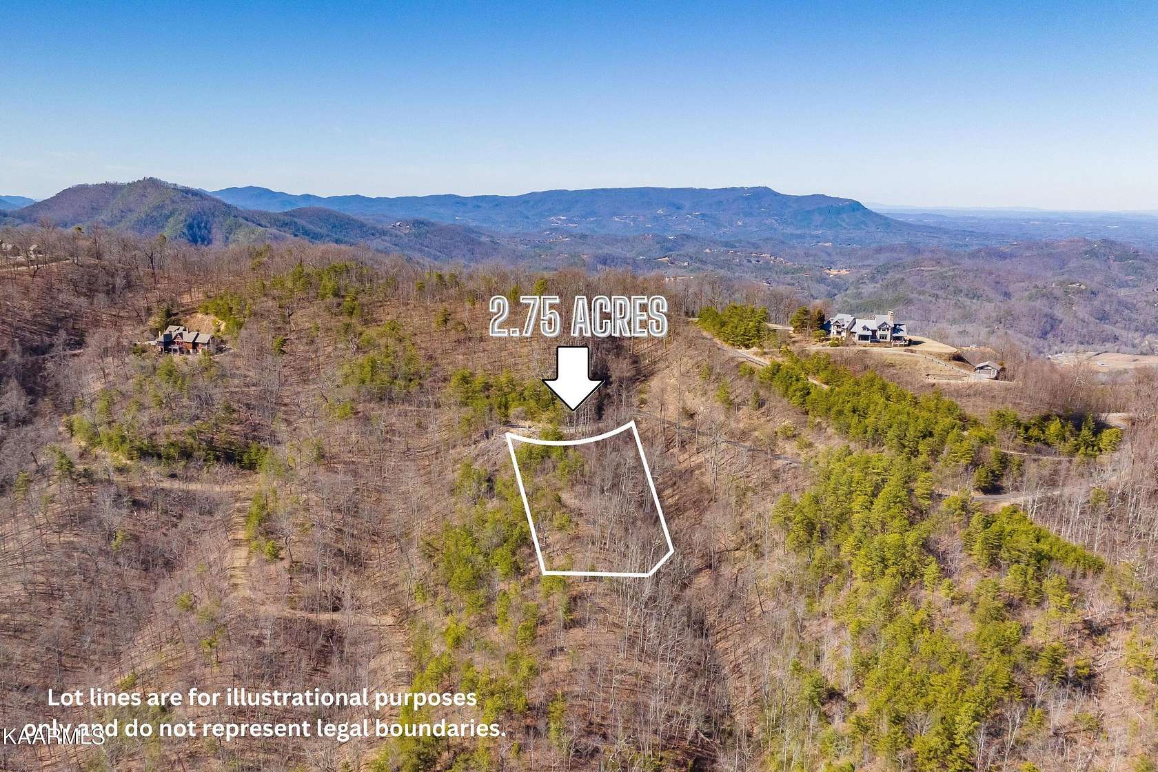 2.8 Acres of Residential Land for Sale in Gatlinburg, Tennessee
