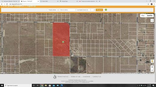 80.1 Acres of Land for Sale in Lancaster, California