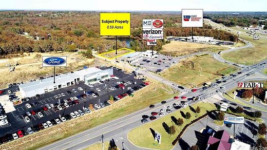0.59 Acres of Commercial Land for Sale in Cabot, Arkansas