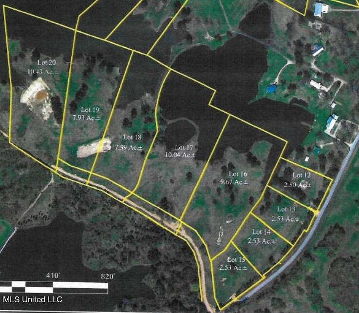 9.7 Acres of Residential Land for Sale in Edwards, Mississippi