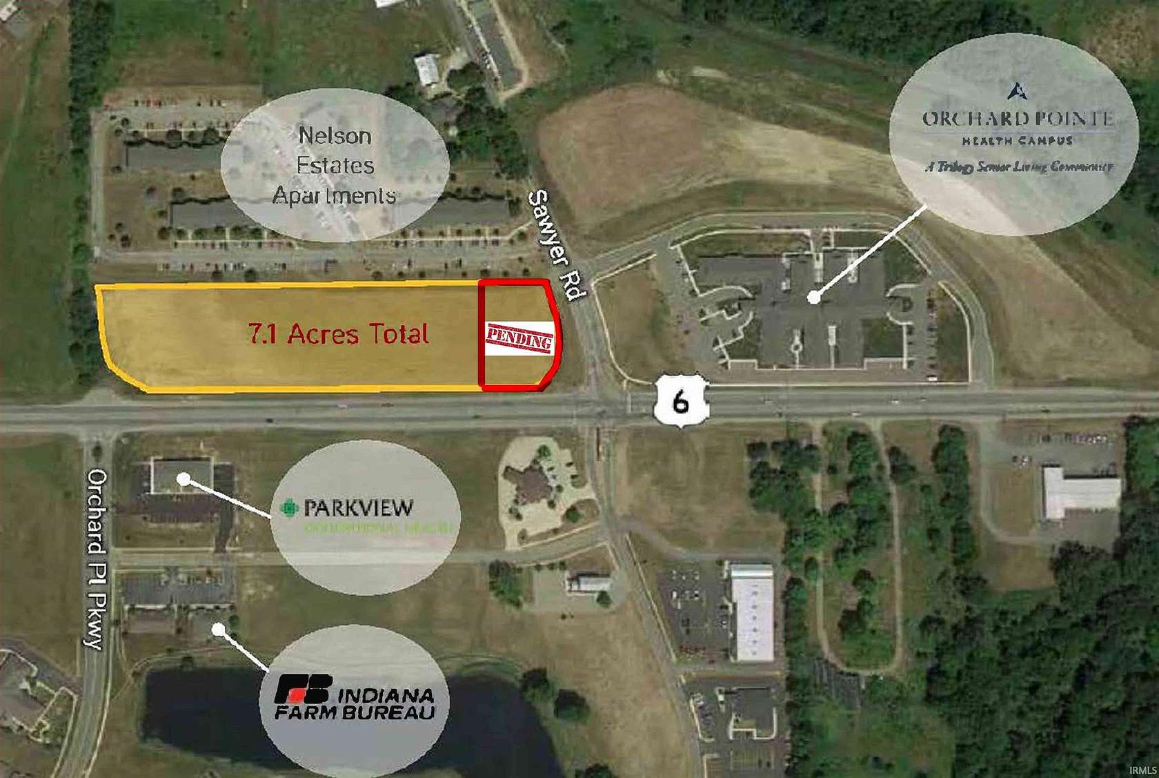 5.2 Acres of Land for Sale in Kendallville, Indiana