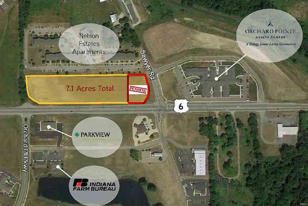 5.2 Acres of Land for Sale in Kendallville, Indiana