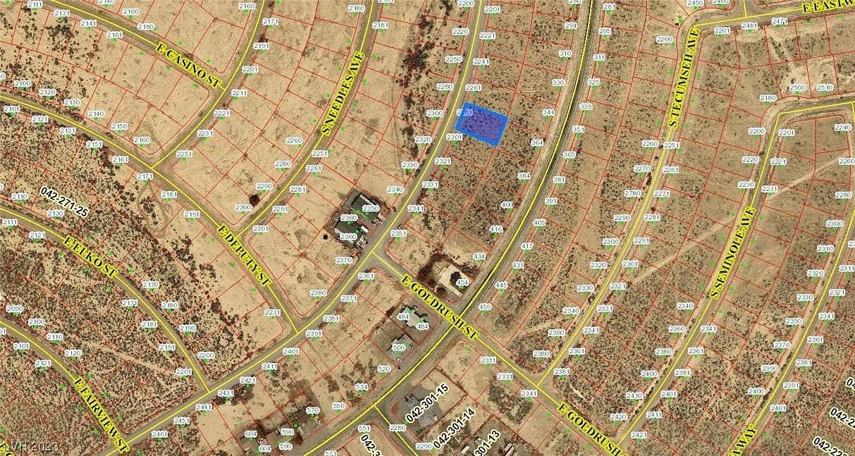 0.23 Acres of Residential Land for Sale in Pahrump, Nevada