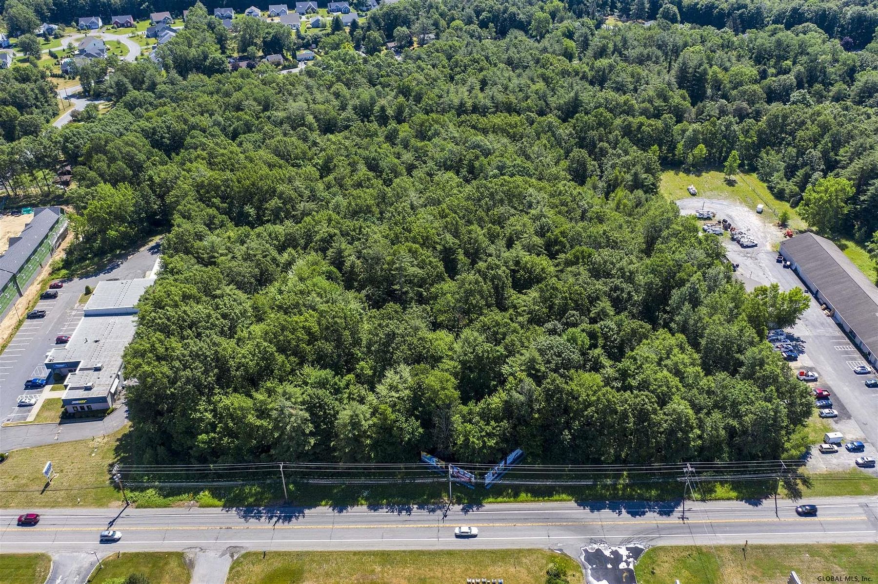 13.7 Acres of Commercial Land for Sale in Wilton, New York