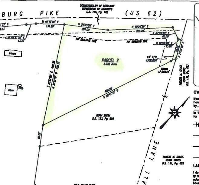 3.75 Acres of Land for Sale in Cynthiana, Kentucky