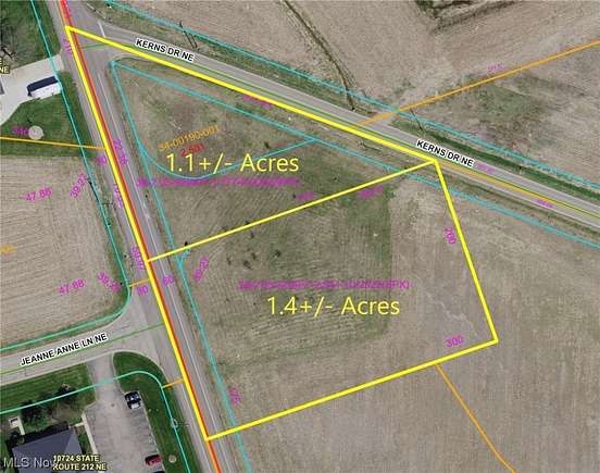 1.1 Acres of Commercial Land for Sale in Bolivar, Ohio