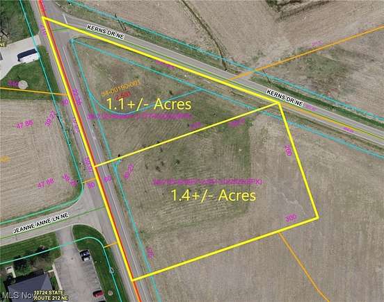 1.4 Acres of Commercial Land for Sale in Bolivar, Ohio