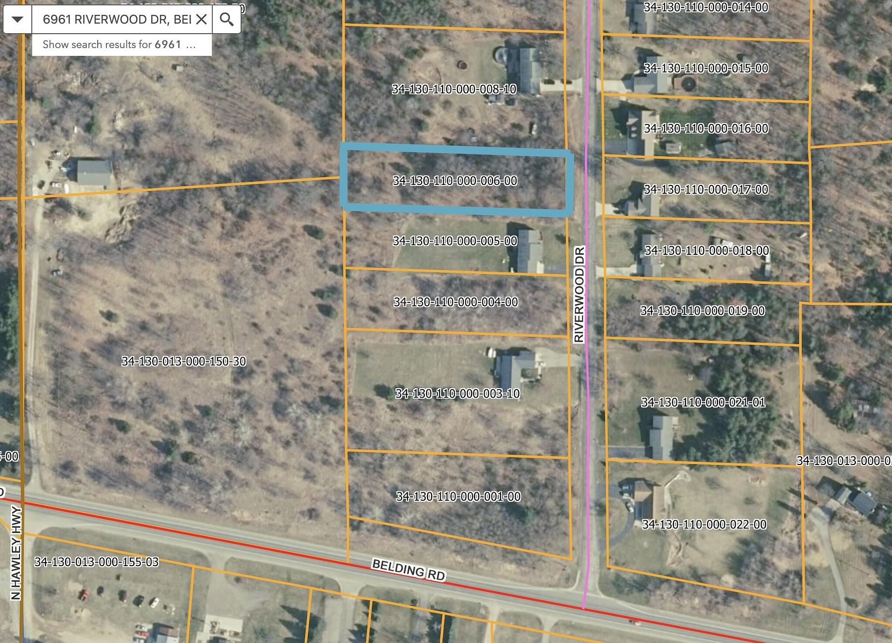 0.83 Acres of Residential Land for Sale in Belding, Michigan