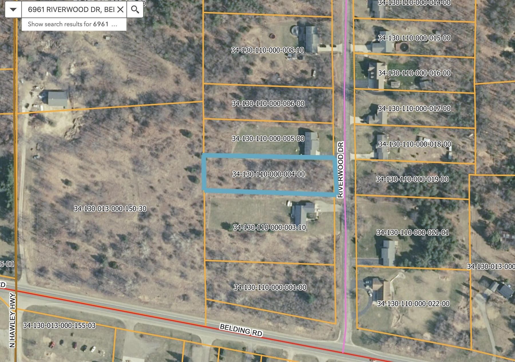 0.83 Acres of Residential Land for Sale in Belding, Michigan