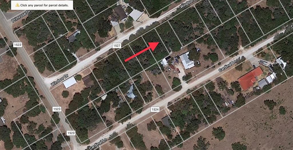 0.33 Acres of Land for Sale in Morgan, Texas