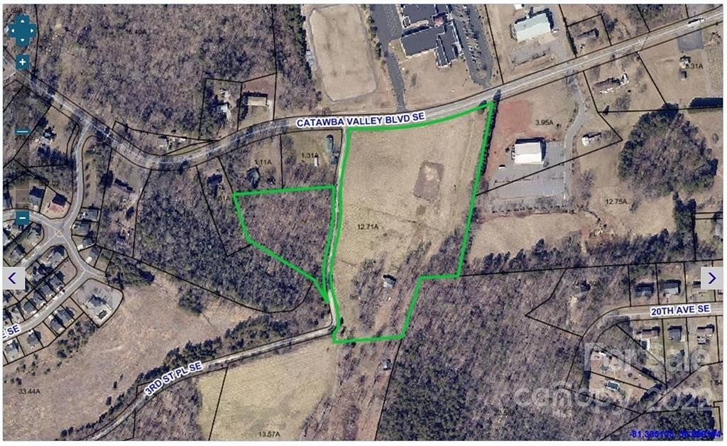 151 Acres of Land for Sale in Hickory, North Carolina