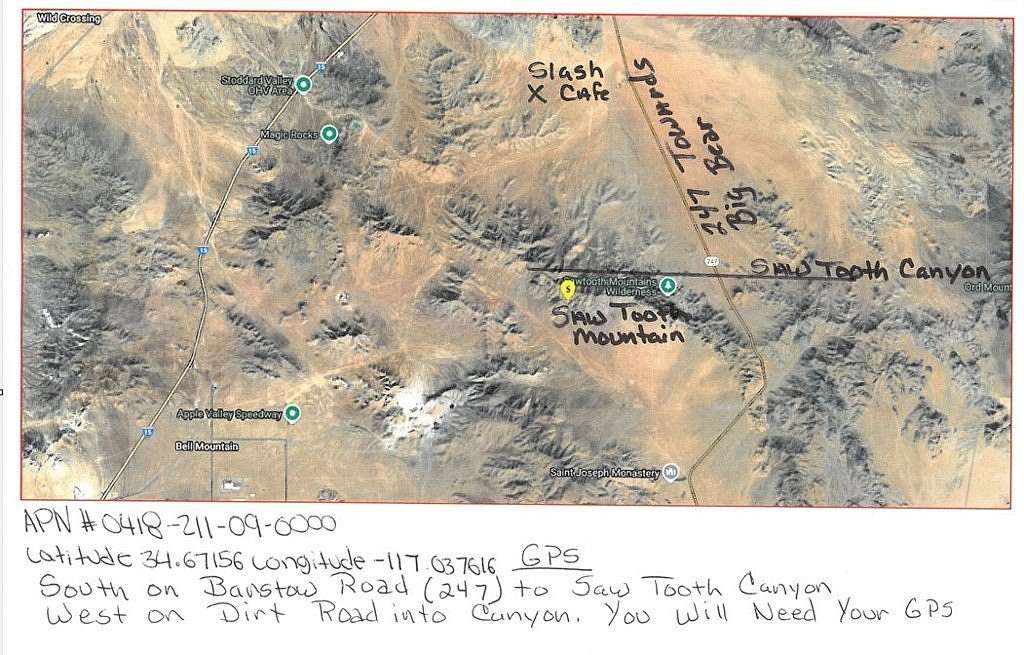 10 Acres of Recreational Land for Sale in Barstow, California
