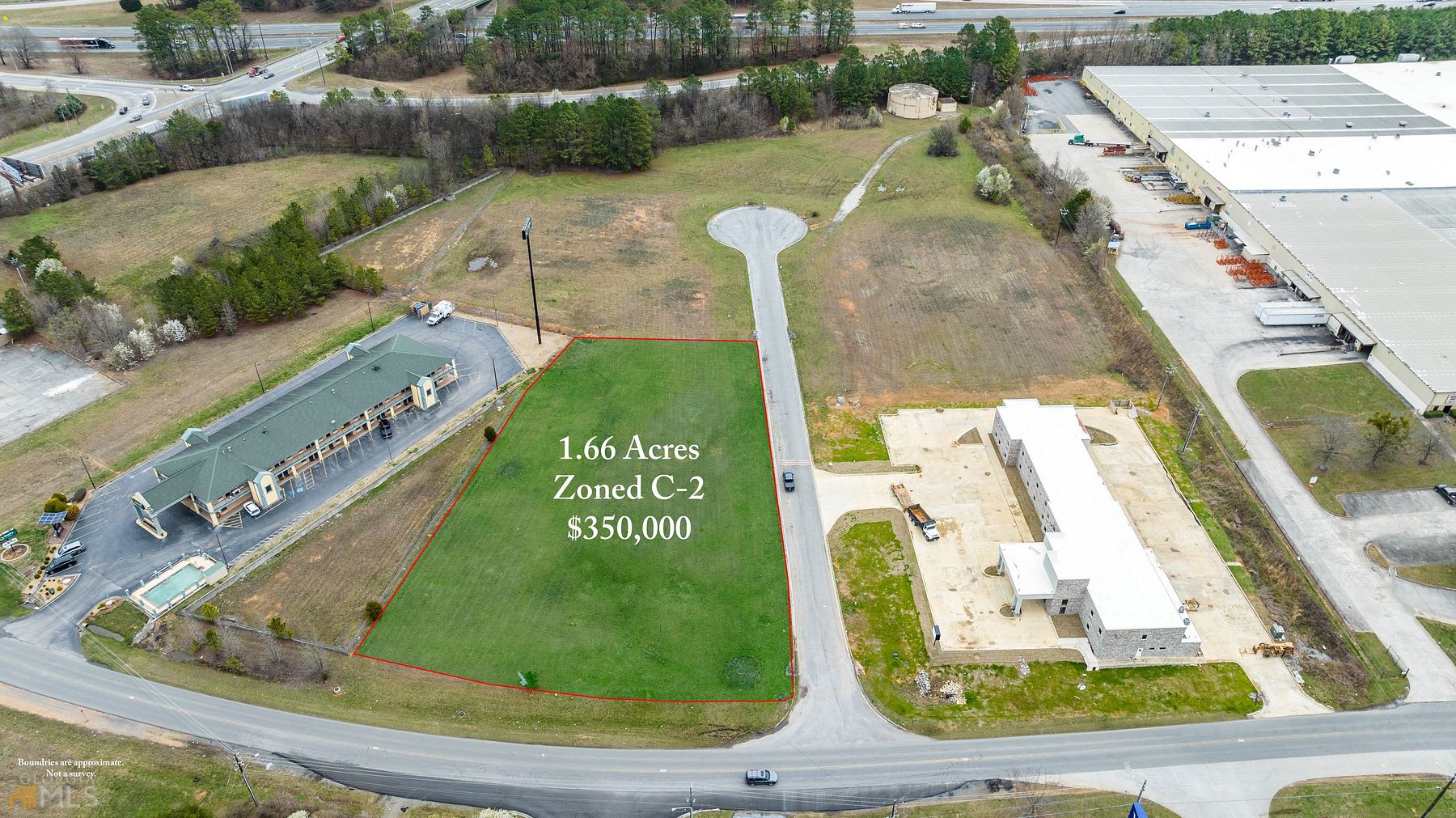 1.7 Acres of Commercial Land for Sale in Adairsville, Georgia