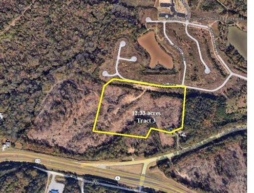 12.3 Acres of Commercial Land for Sale in Dallas, Georgia