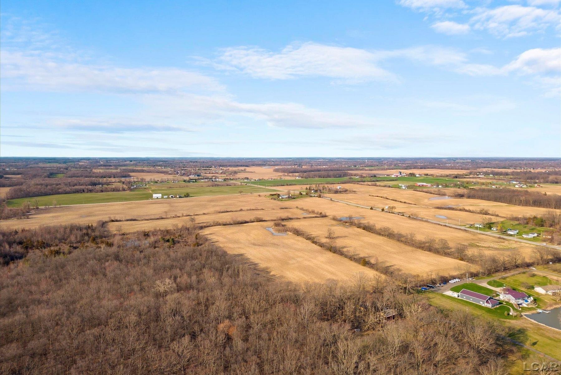 164 Acres of Agricultural Land for Sale in Tecumseh, Michigan