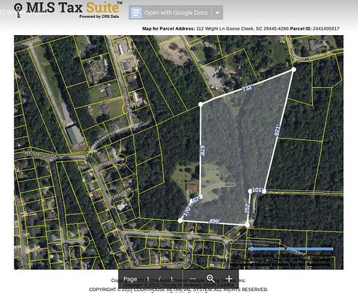 12 Acres of Land for Sale in Goose Creek, South Carolina
