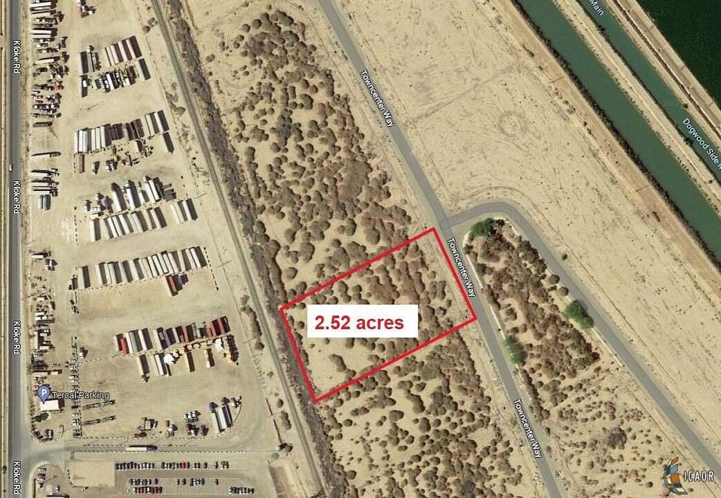 2.52 Acres of Commercial Land for Sale in Calexico, California