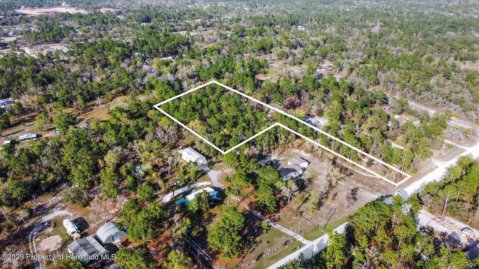 1.4 Acres of Residential Land for Sale in Weeki Wachee, Florida