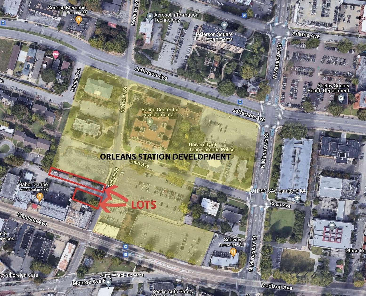 0.27 Acres of Commercial Land for Sale in Memphis, Tennessee