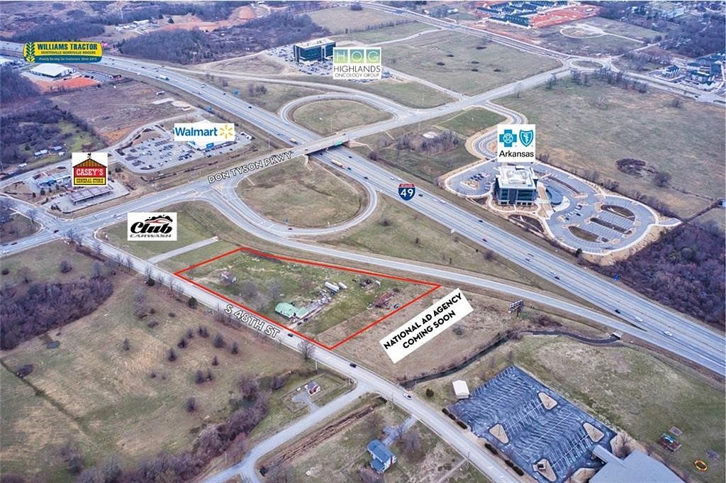 3.79 Acres of Commercial Land for Sale in Springdale, Arkansas