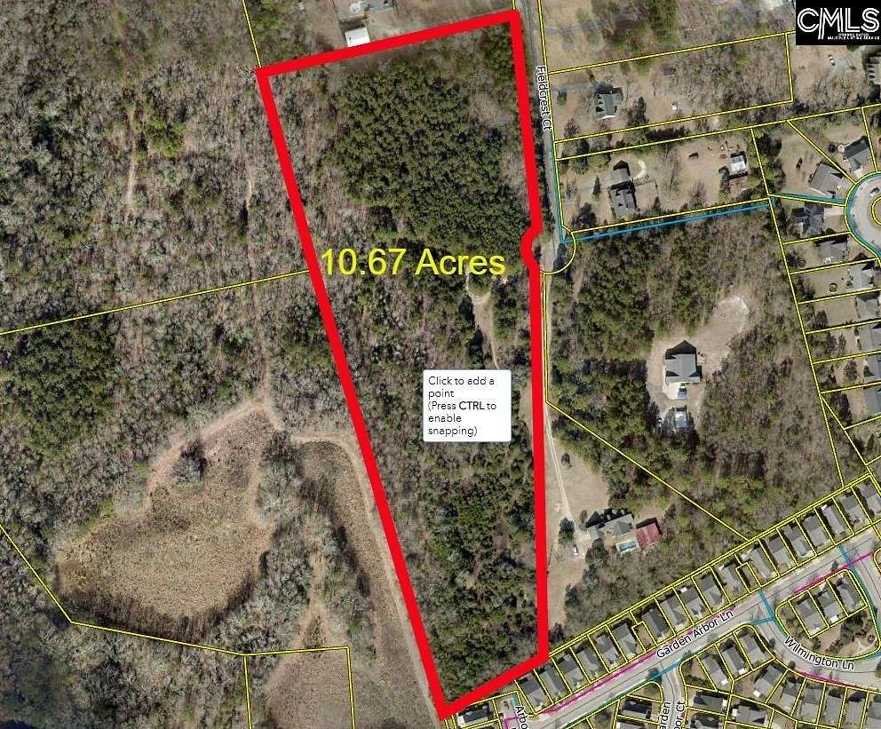 10.7 Acres of Land for Sale in Lexington, South Carolina