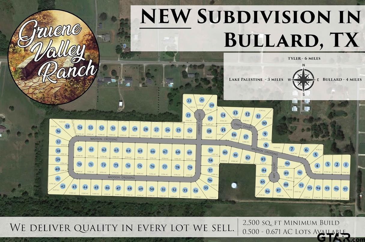 0.501 Acres of Residential Land for Sale in Bullard, Texas