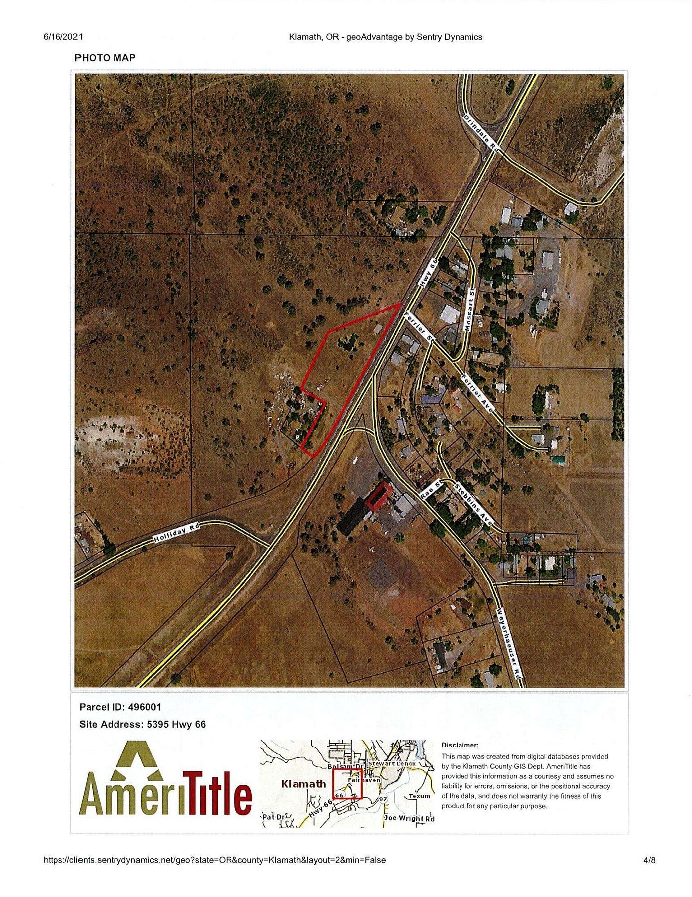 2.3 Acres of Mixed-Use Land for Sale in Klamath Falls, Oregon