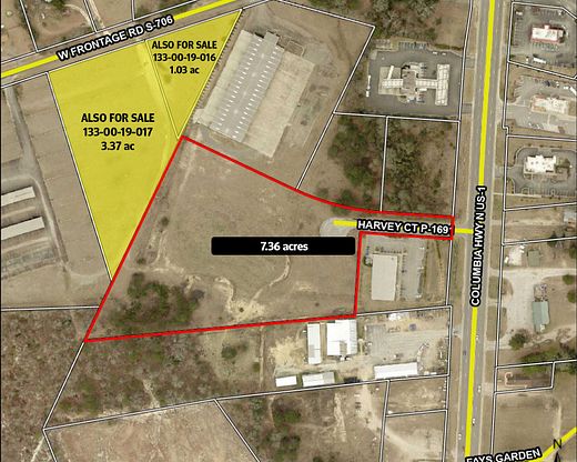 3.4 Acres of Commercial Land for Sale in Aiken, South Carolina