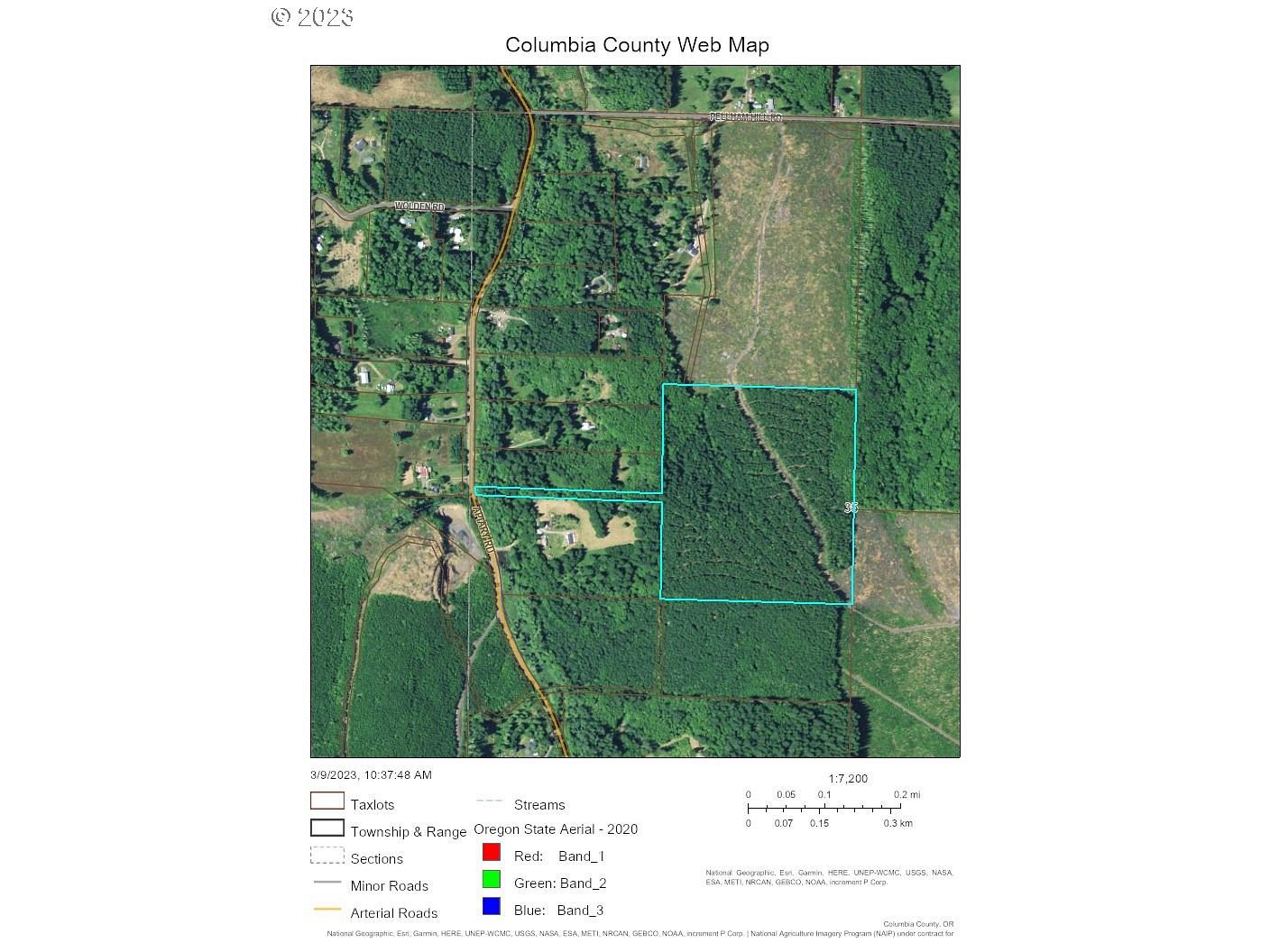 47.3 Acres of Land for Sale in Rainier, Oregon
