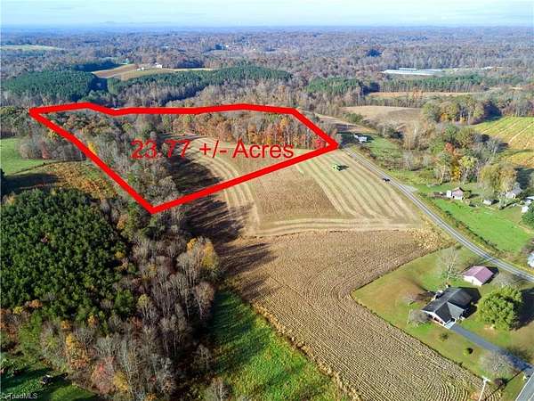 23.8 Acres of Recreational Land for Sale in Siloam, North Carolina