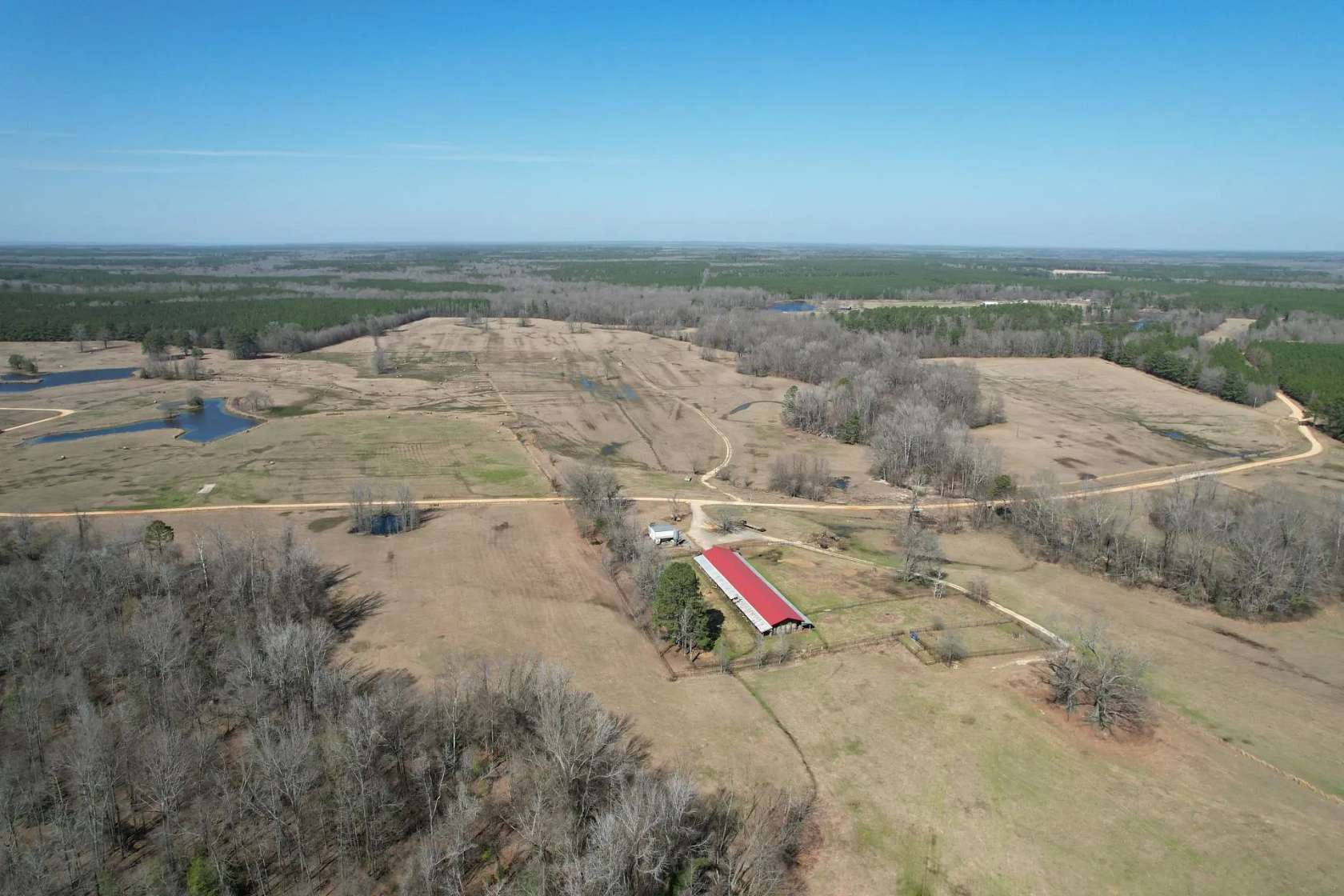 309 Acres of Recreational Land & Farm for Sale in Sheridan, Arkansas