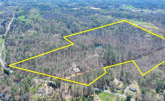 54.3 Acres of Land with Home for Sale in Milton, Georgia