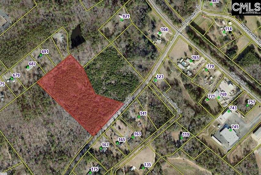 8.6 Acres of Commercial Land for Sale in Chapin, South Carolina
