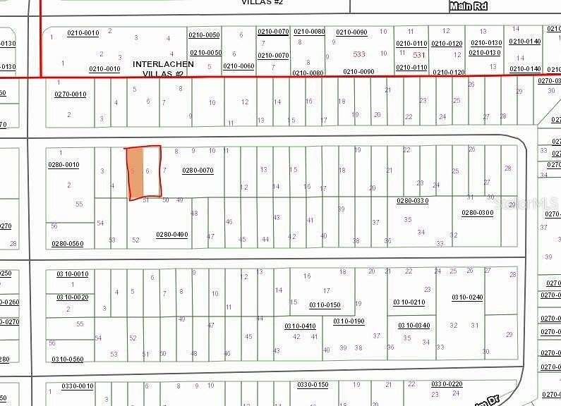 0.22 Acres of Residential Land for Sale in Interlachen, Florida