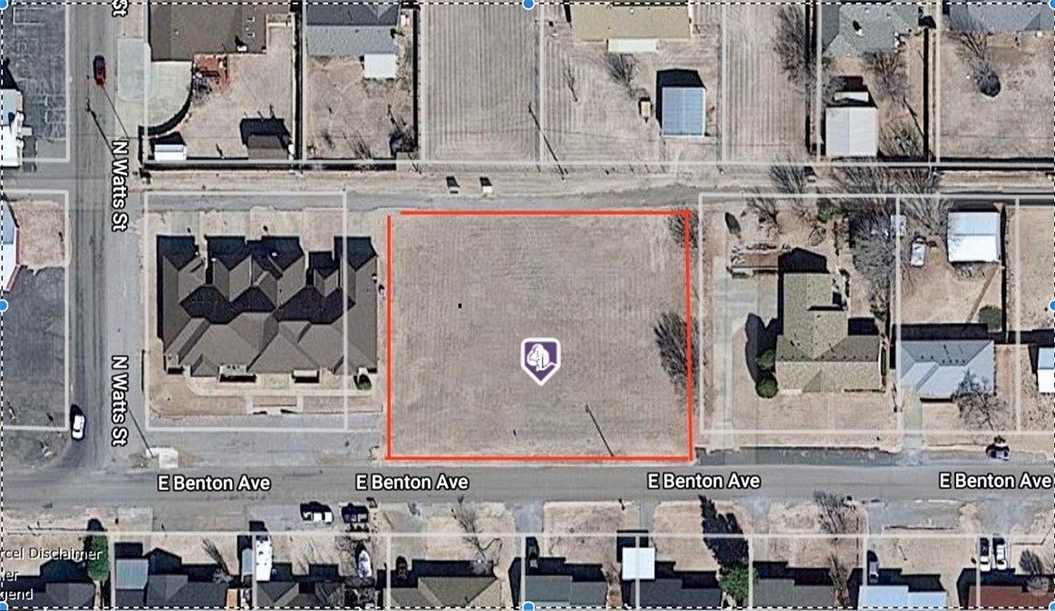 0.6 Acres of Land for Sale in Sayre, Oklahoma