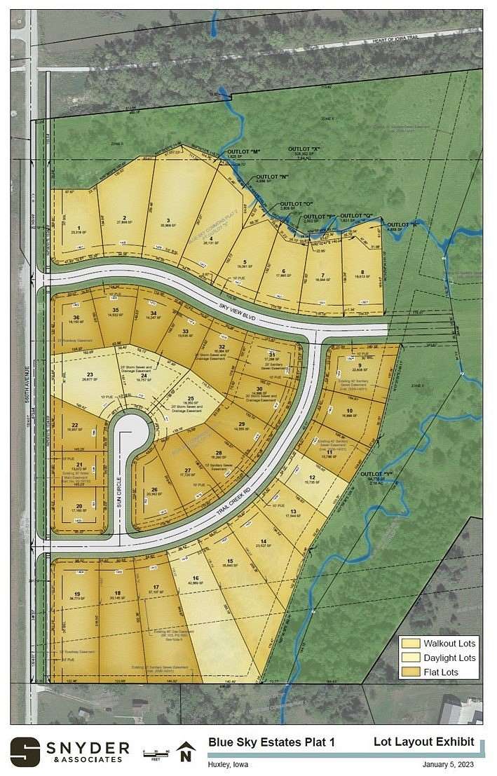 Residential Land for Sale in Huxley, Iowa