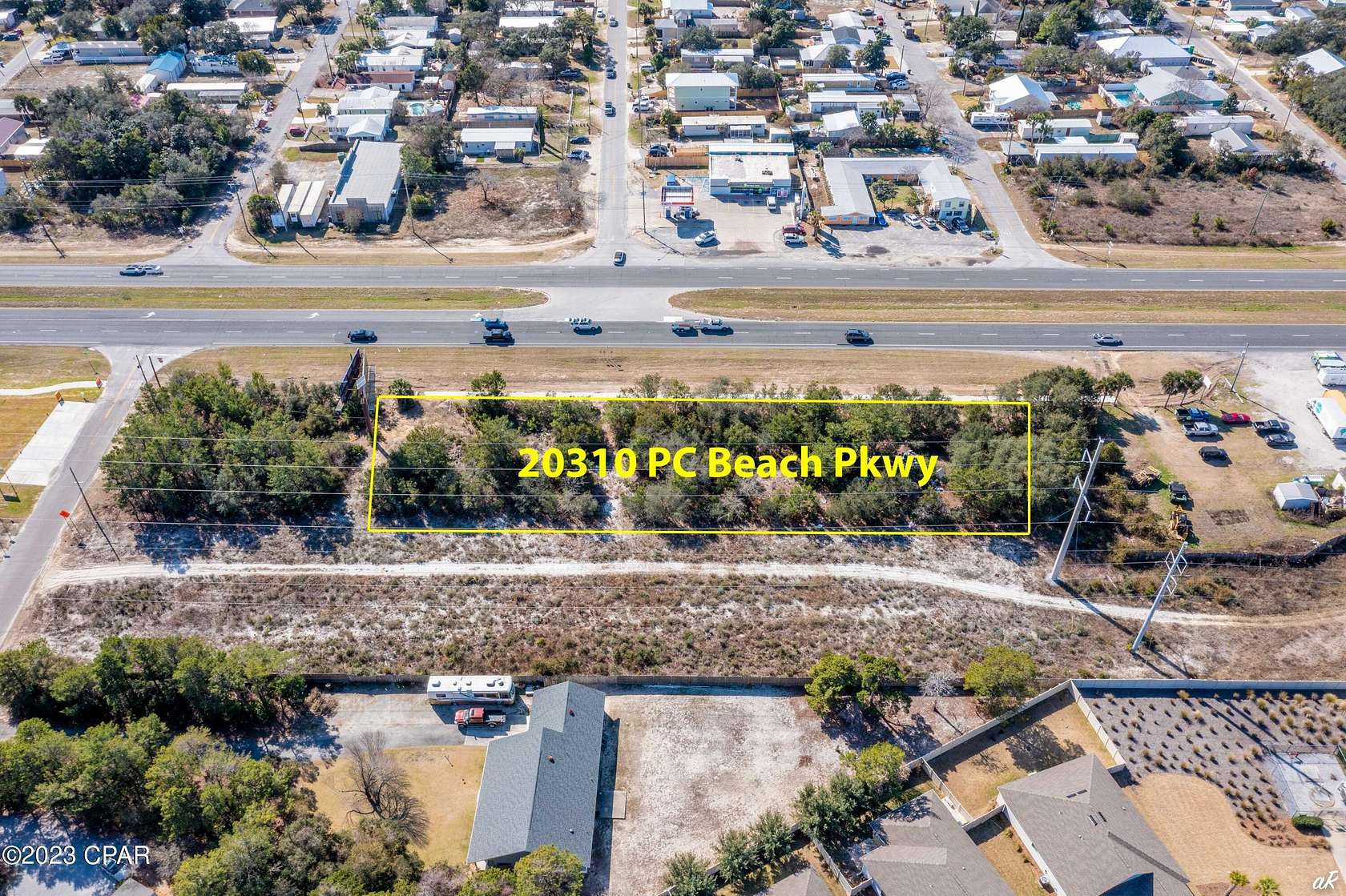 0.76 Acres of Commercial Land for Sale in Panama City Beach, Florida