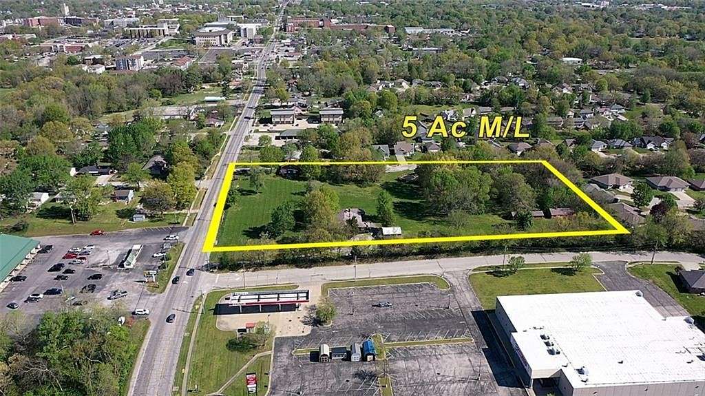 5 Acres of Commercial Land for Sale in Warrensburg, Missouri