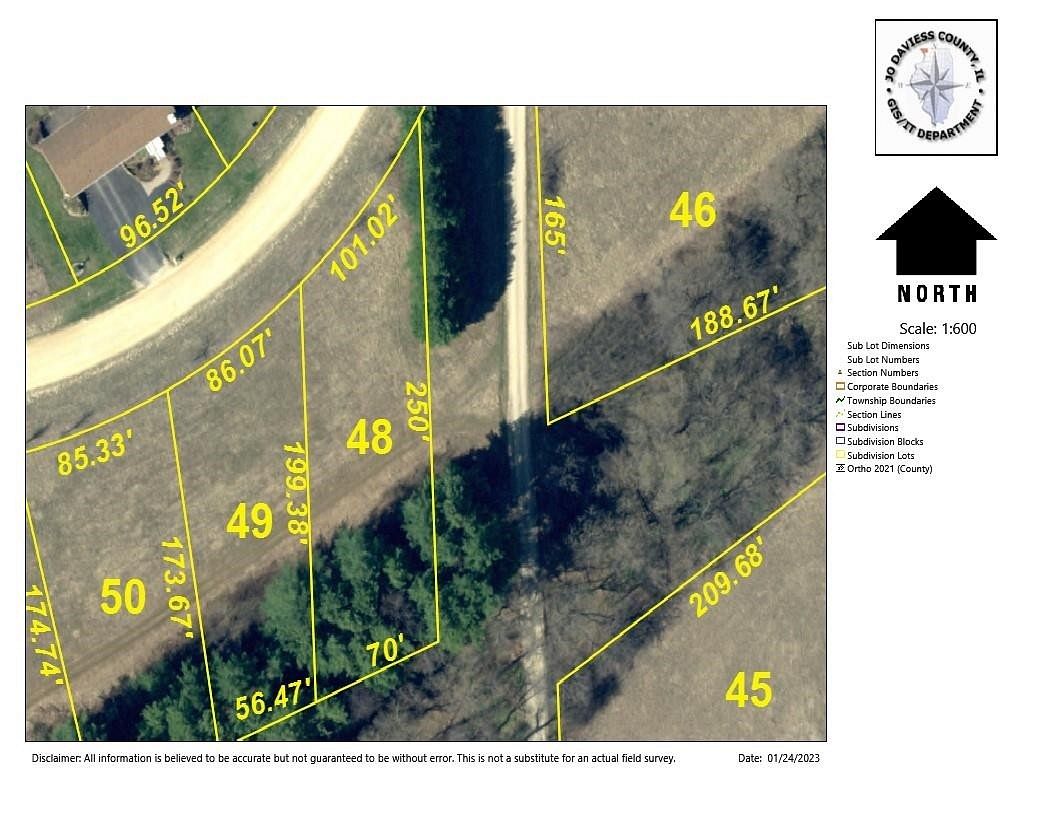 0.33 Acres of Land for Sale in Apple River, Illinois