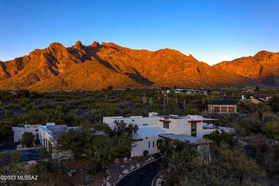 4.8 Acres of Residential Land with Home for Sale in Tucson, Arizona