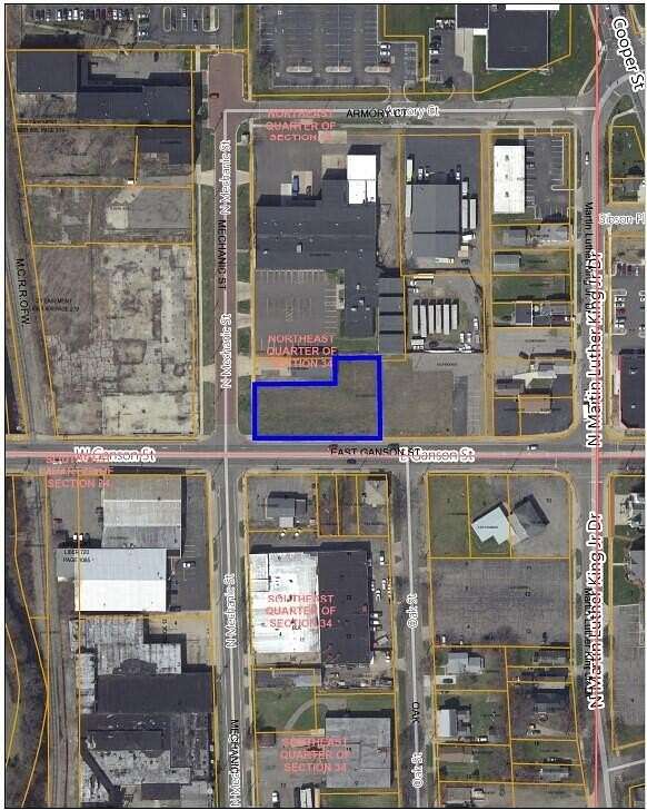 0.5 Acres of Commercial Land for Sale in Jackson, Michigan
